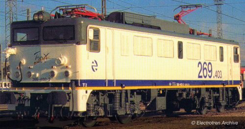 Arnold HN2592 RENFE El-Lok 269.400 Talgo 200 mit gelben Streifen  Ep.V